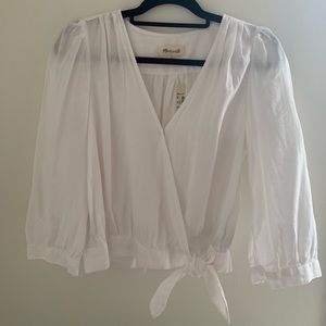 NWT Madewell Blouse Size L